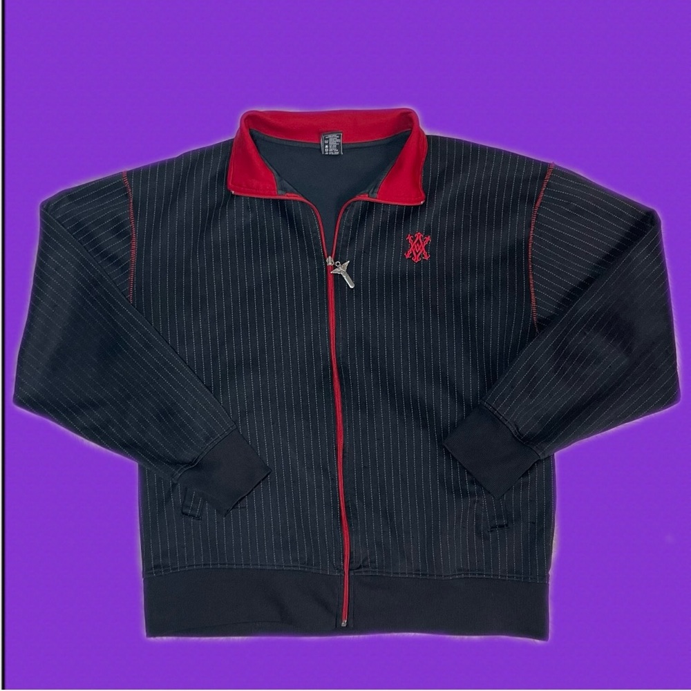 Avirex Pinstripe Track Jacket